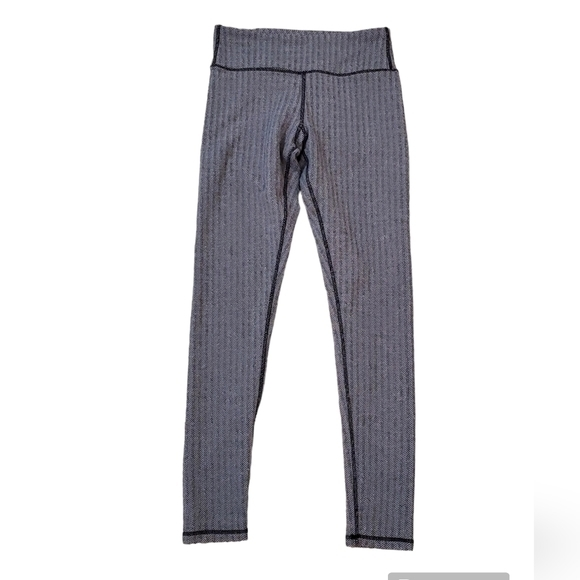 Kyodan‎ Women's Grey Herringbone Leggings Petite Small - Picture 1 of 6